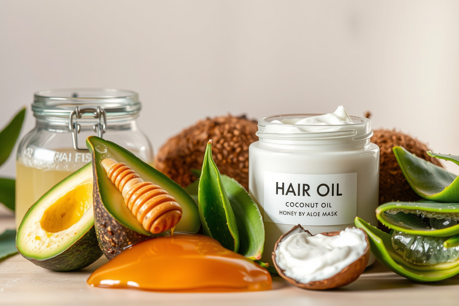 A hajpakolásokban a keratin erősíti és regenerálja a hajat.