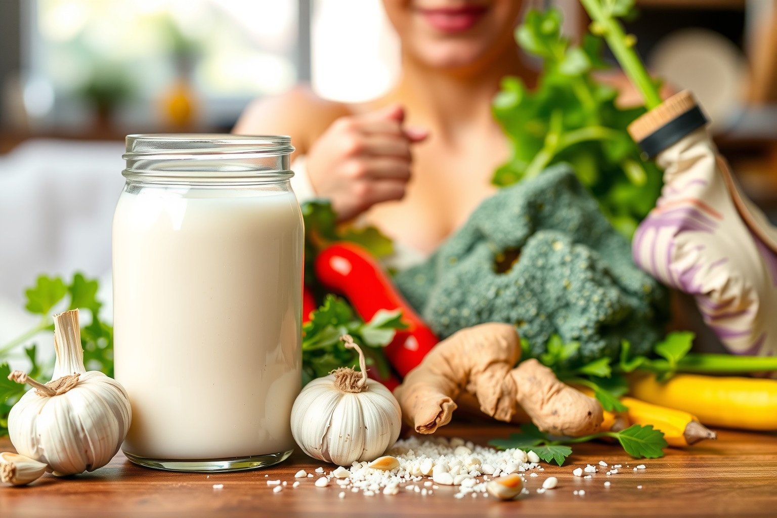 A kefir probiotikumai fokozzák az immunsejtek aktivitását.