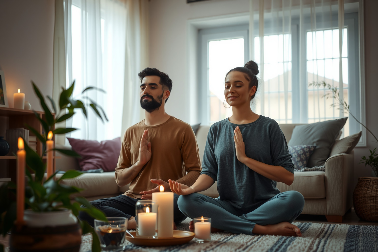 A stressz csökkentése élénkíti a kapcsolat intimitását és harmóniáját.