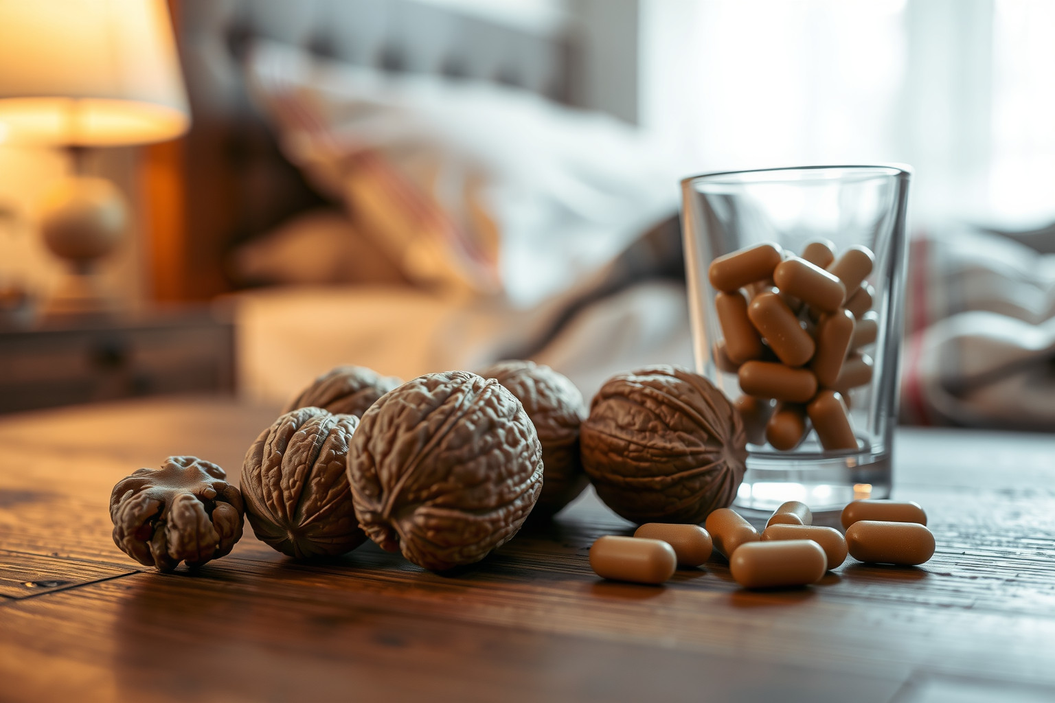A dió természetes melatoninja javítja az alvásminőséget.
