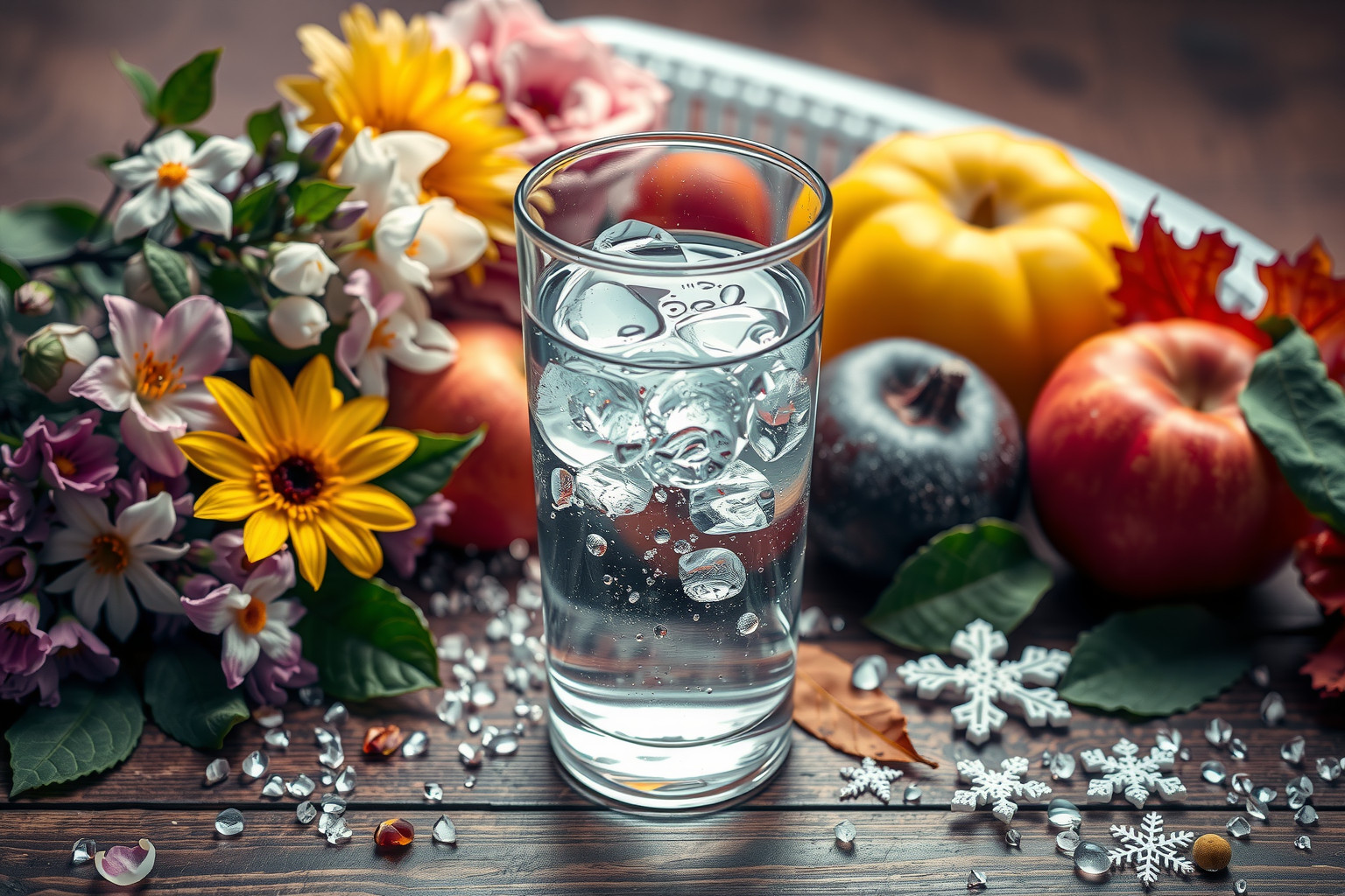 A megfelelő vízfogyasztás egész évben fenntartja a vitalitást.