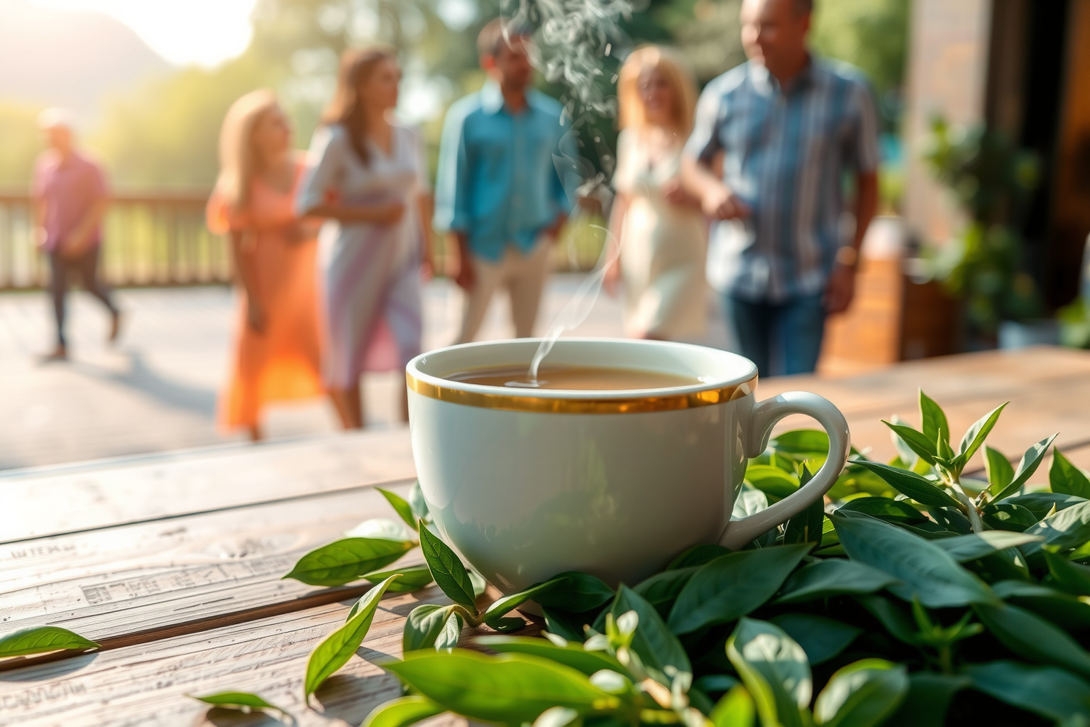 A zöld tea erősíti az immunrendszert fertőzések ellen.