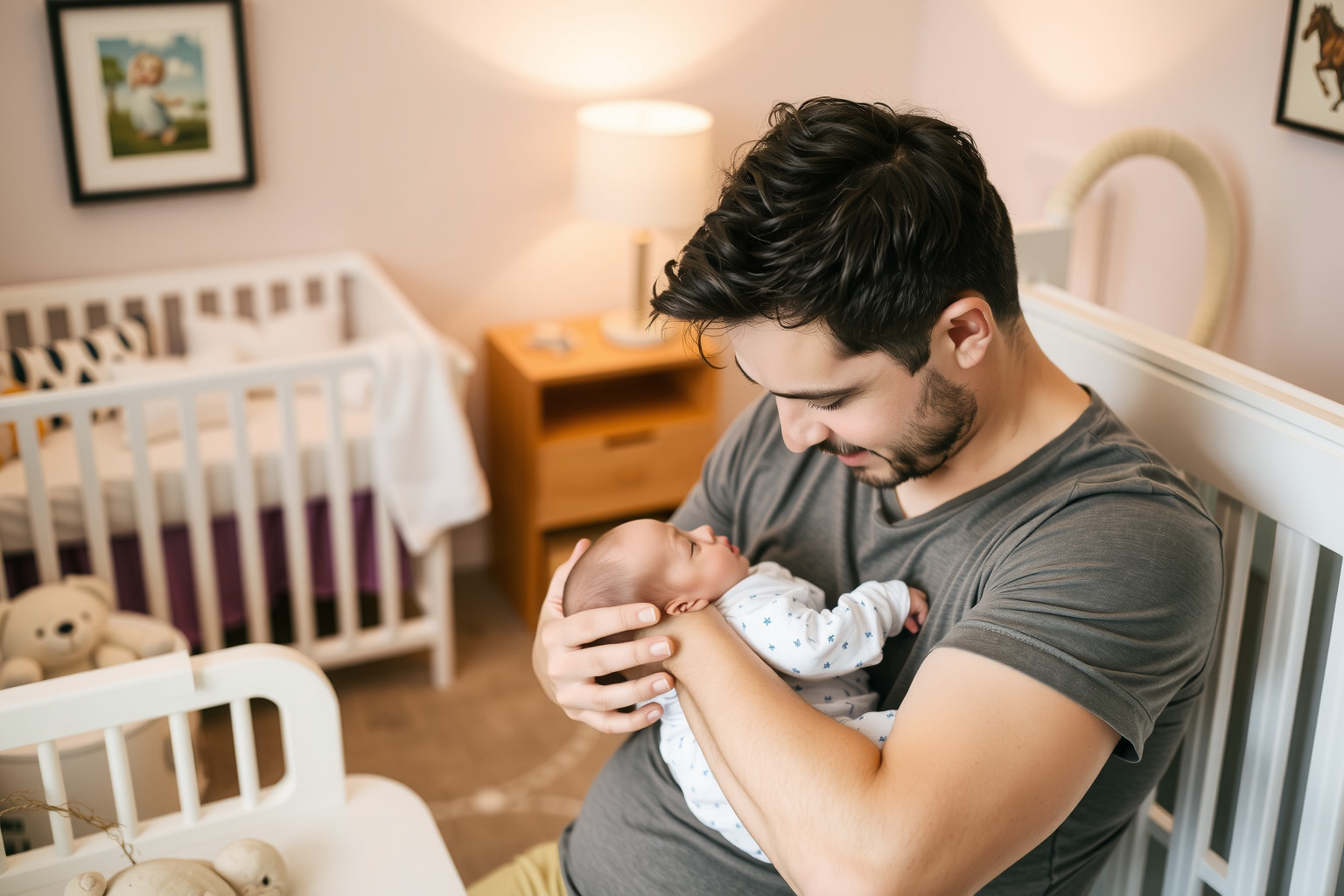 Az apai részvétel erősíti a baba biztonságérzetét és fejlődését.