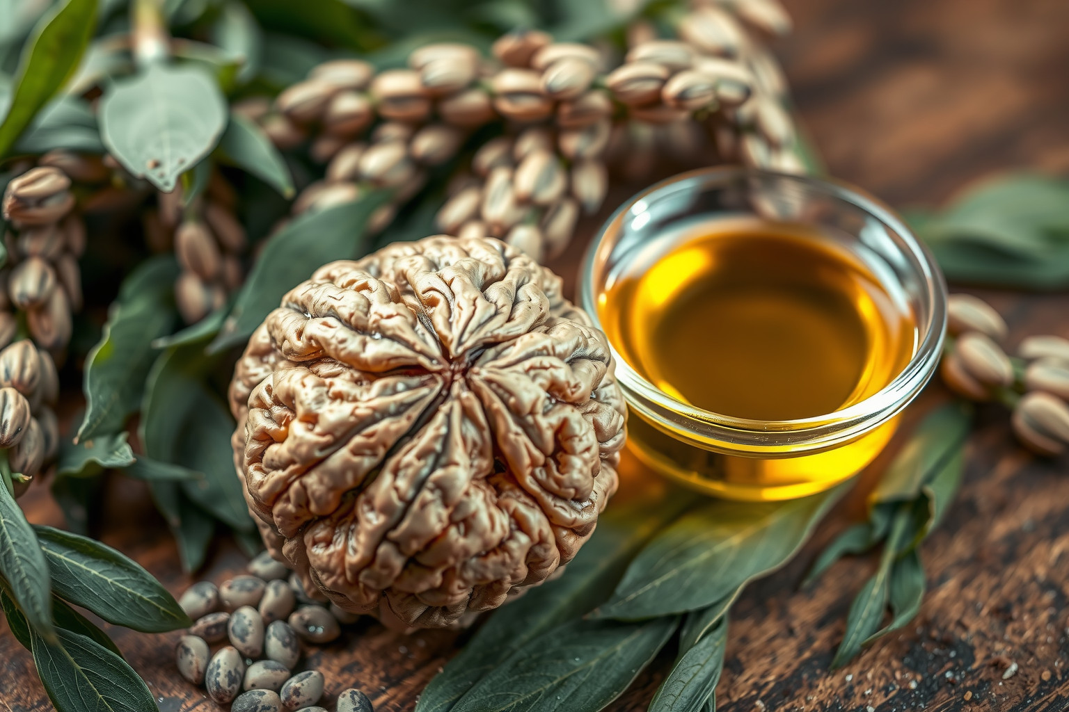 Az alfa-linolénsav a dió fő omega-3 forrása az agynak.