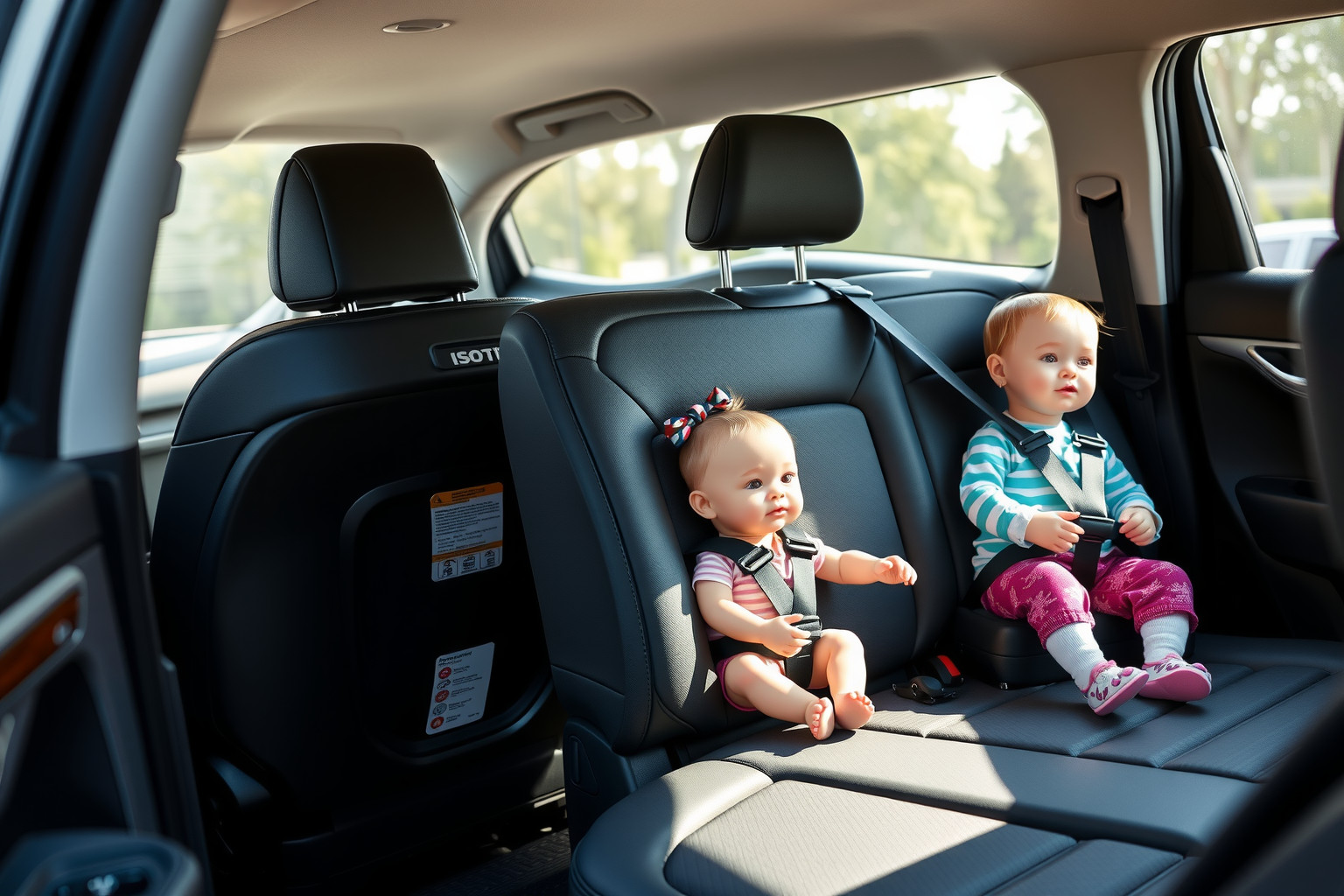 Az ISOFIX gyorsabb és biztonságosabb rögzítést biztosít babakocsiban.