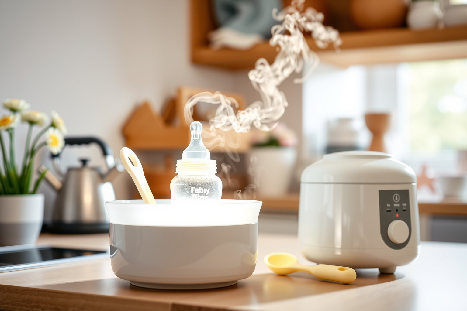 Sterilizálás megöli a baktériumokat, babád egészségét védi.