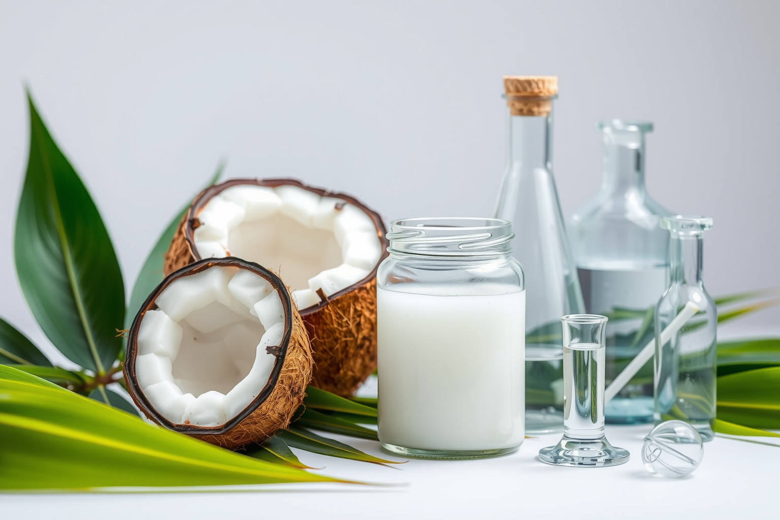 A kókuszolaj innovatív formulákban erősíti a bőrhidratálást.