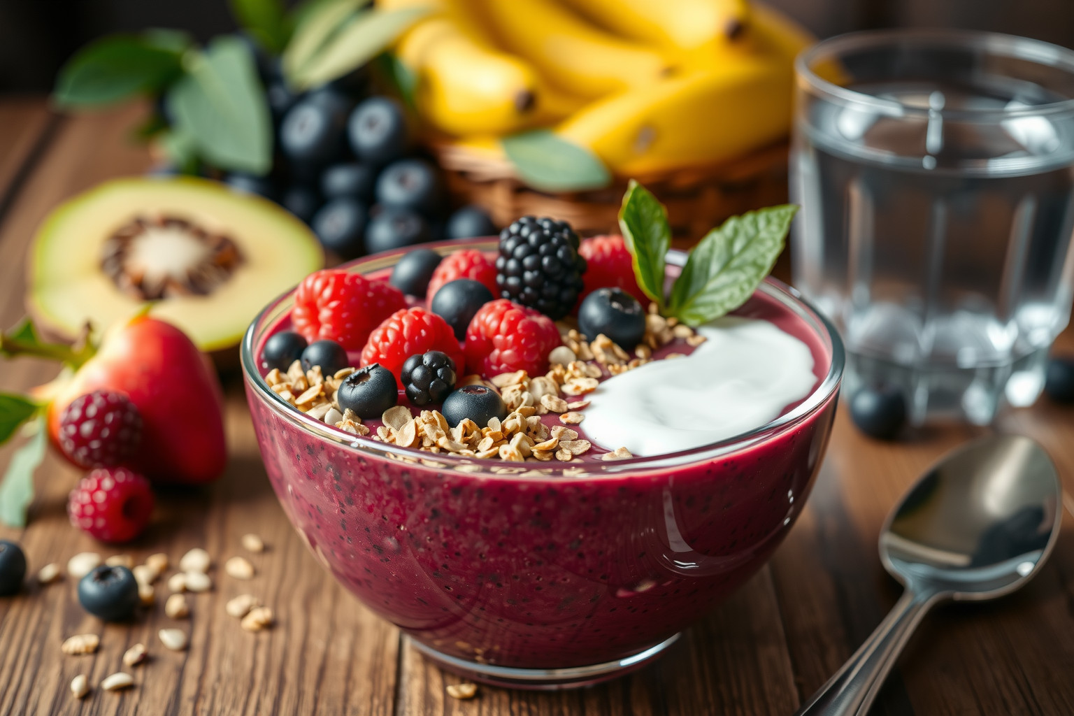 Az açaí rostjai hosszan tartó teltségérzetet biztosítanak.