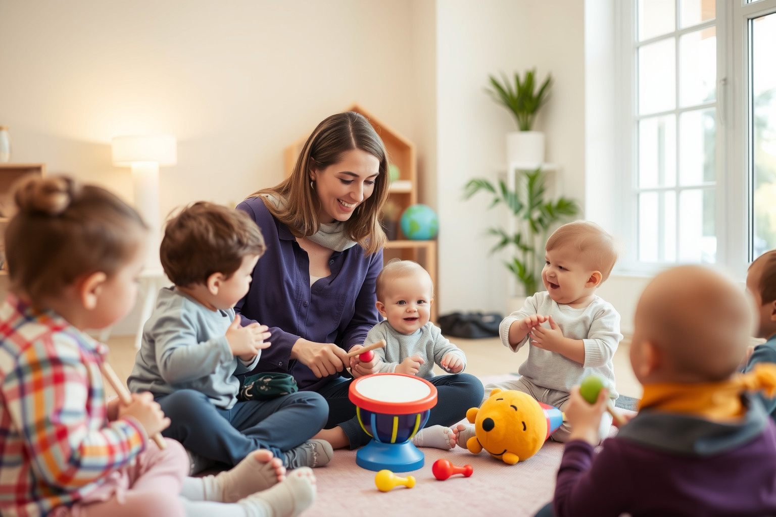 Zenés foglalkozások legtöbbször bölcsődékben és zeneiskolákban indulnak.