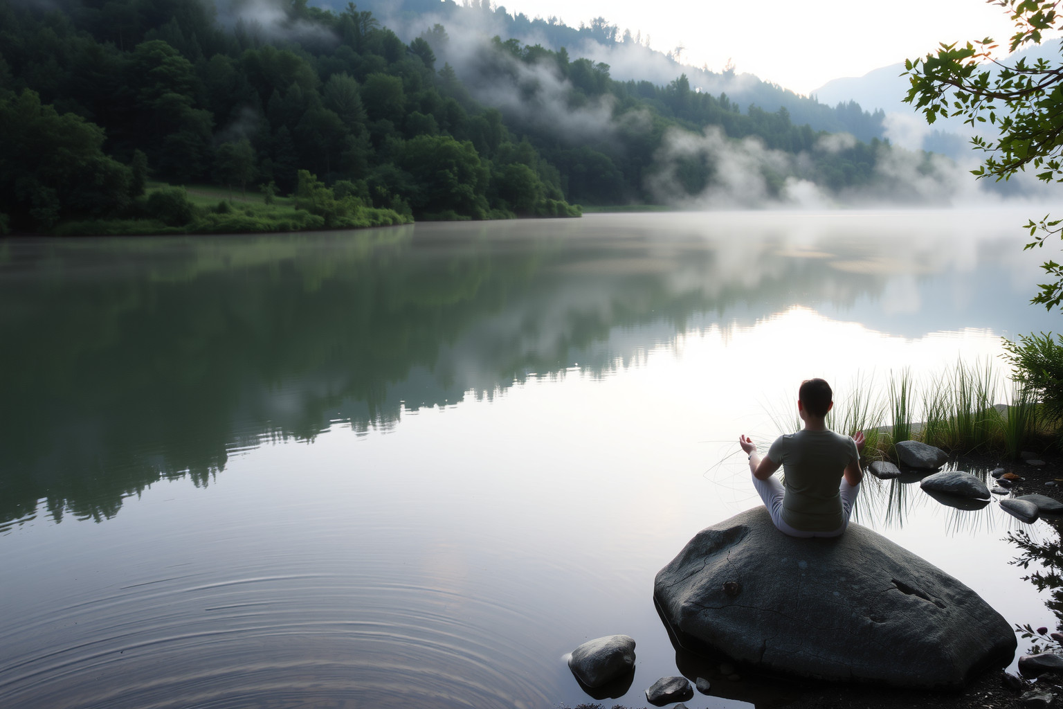 A meditációs elvonulás segít mélyebb belső béke megteremtésében.