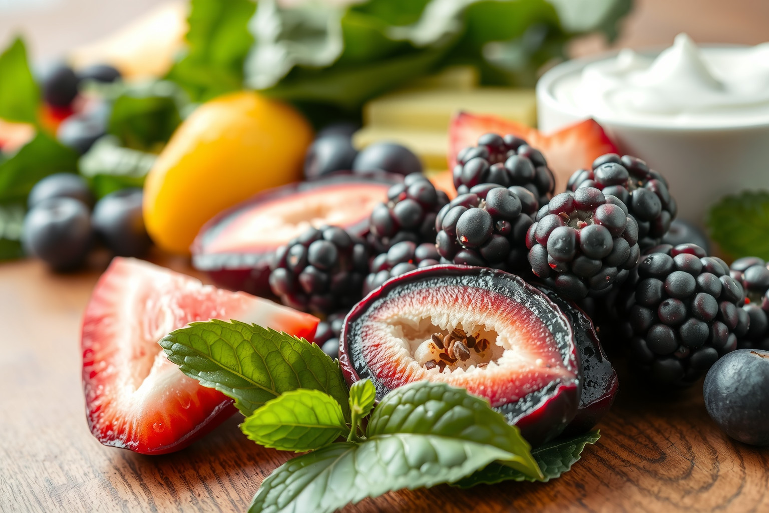 Az acai bogyó rostjai elősegítik a bélflóra egészségét.
