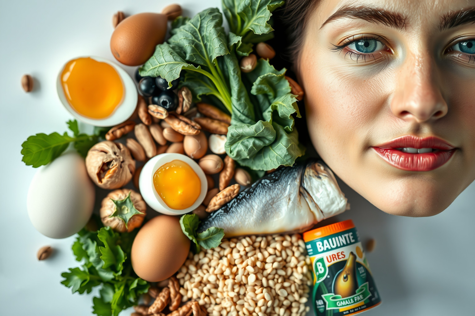A B-vitaminok táplálják és regenerálják az arcbőr sejtjeit.