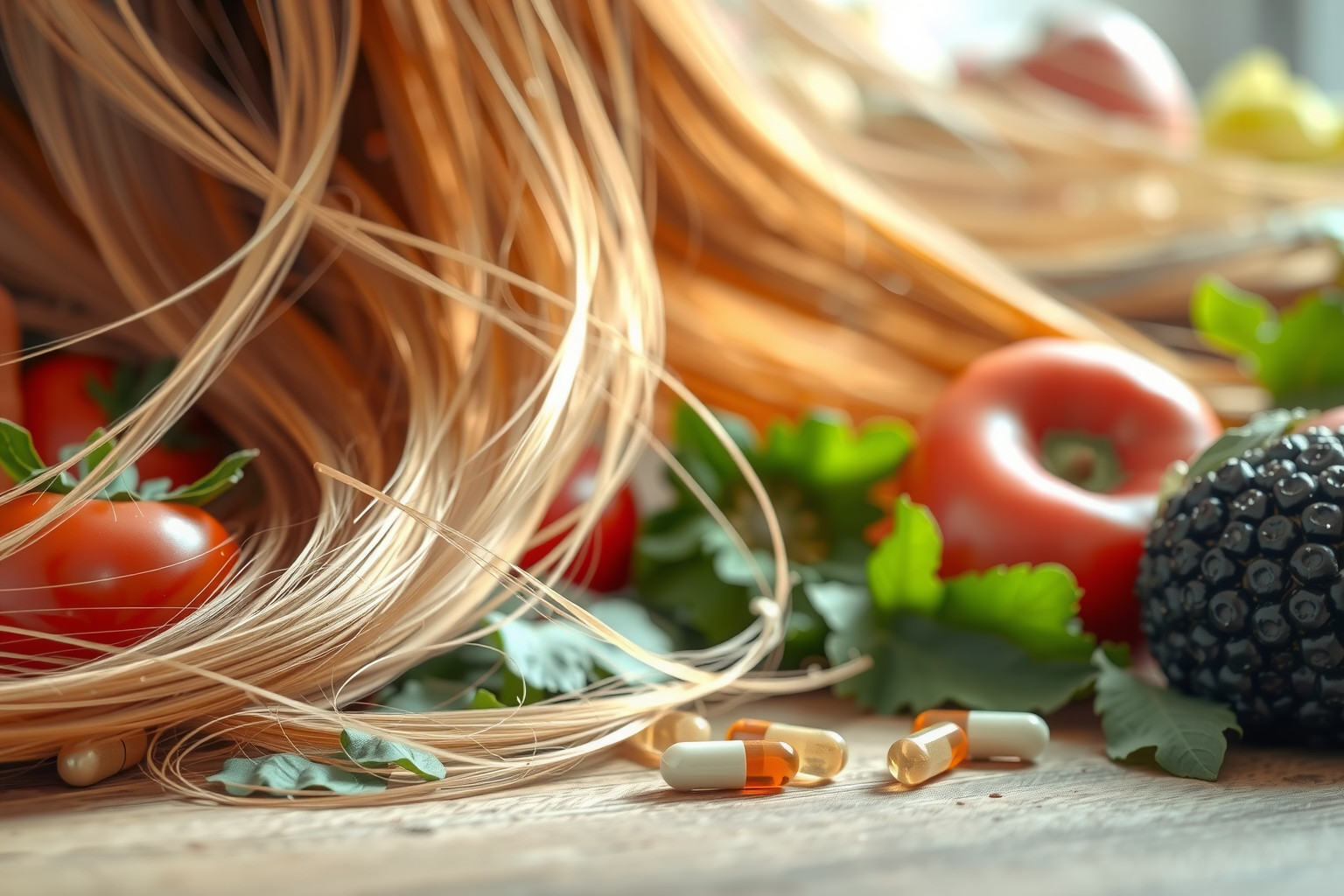 Az A-vitamin segíti a fejbőr egészséges működését és hajhullást csökkenti.