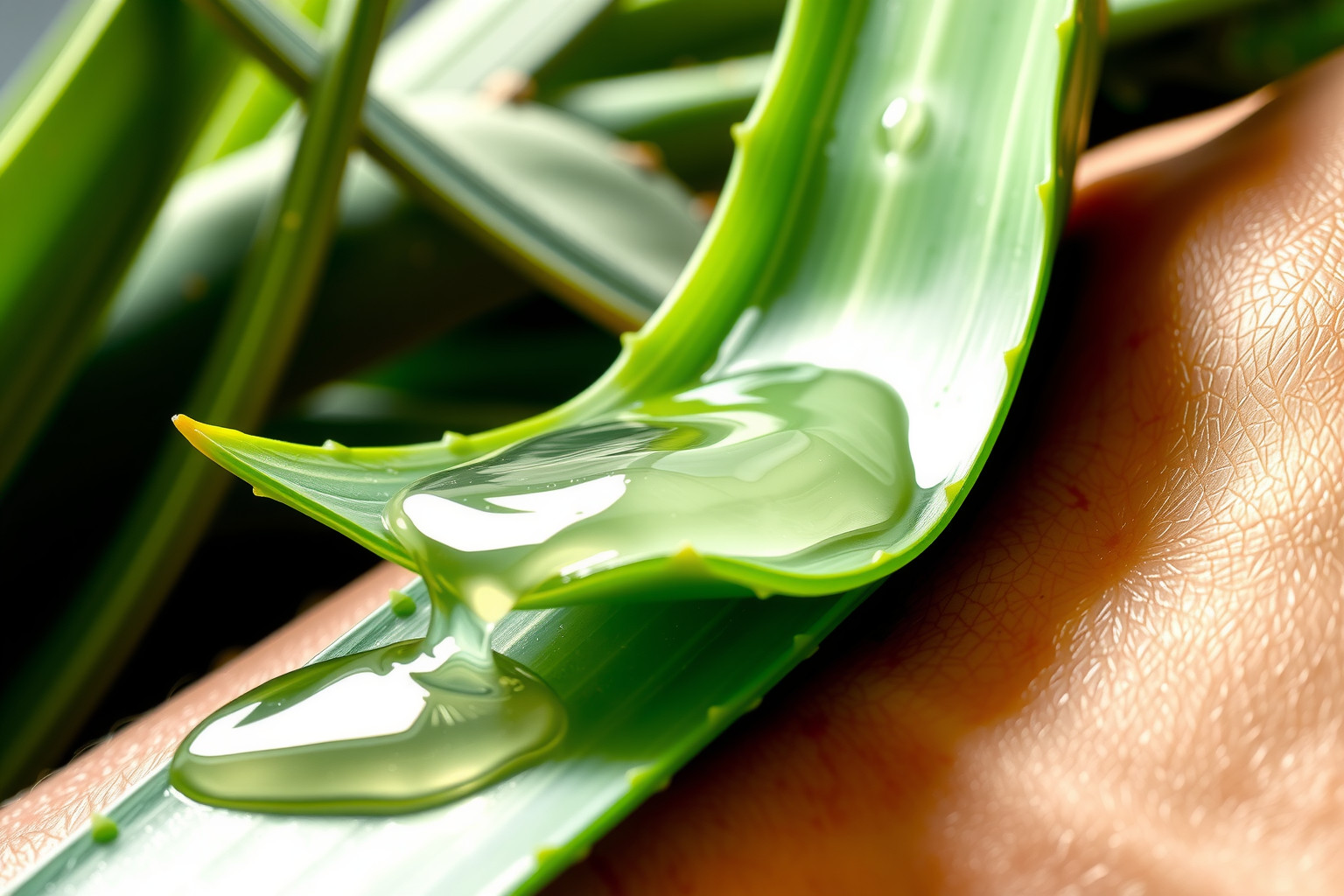 Az aloe vera ital erősíti a bőr hidratációját és regenerációját.