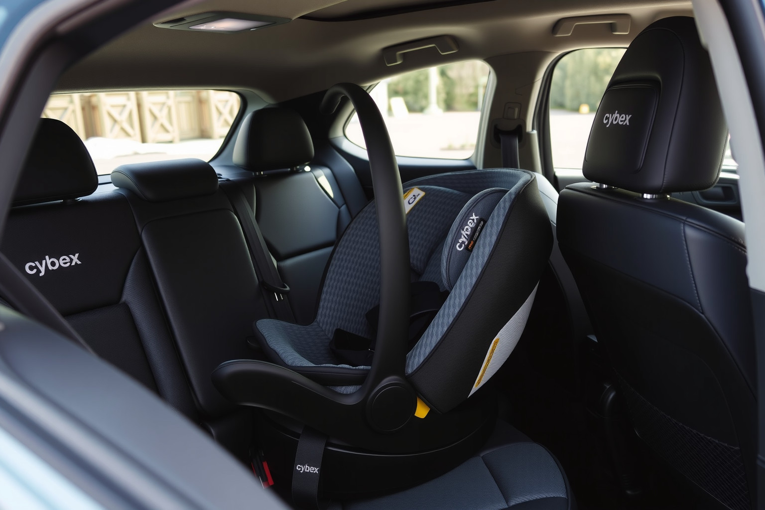 A Cybex autósülések innovatív biztonsági rendszerekkel védi a babát.