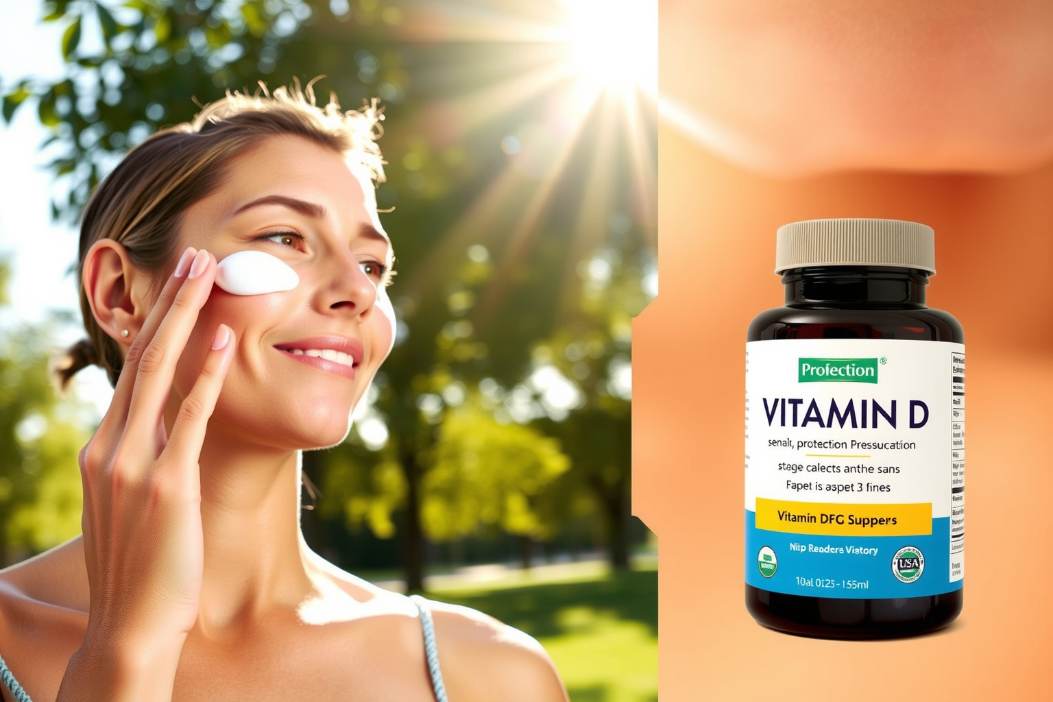 A megfelelő fényvédelem mellett a D-vitamin termelődés is biztosítható.