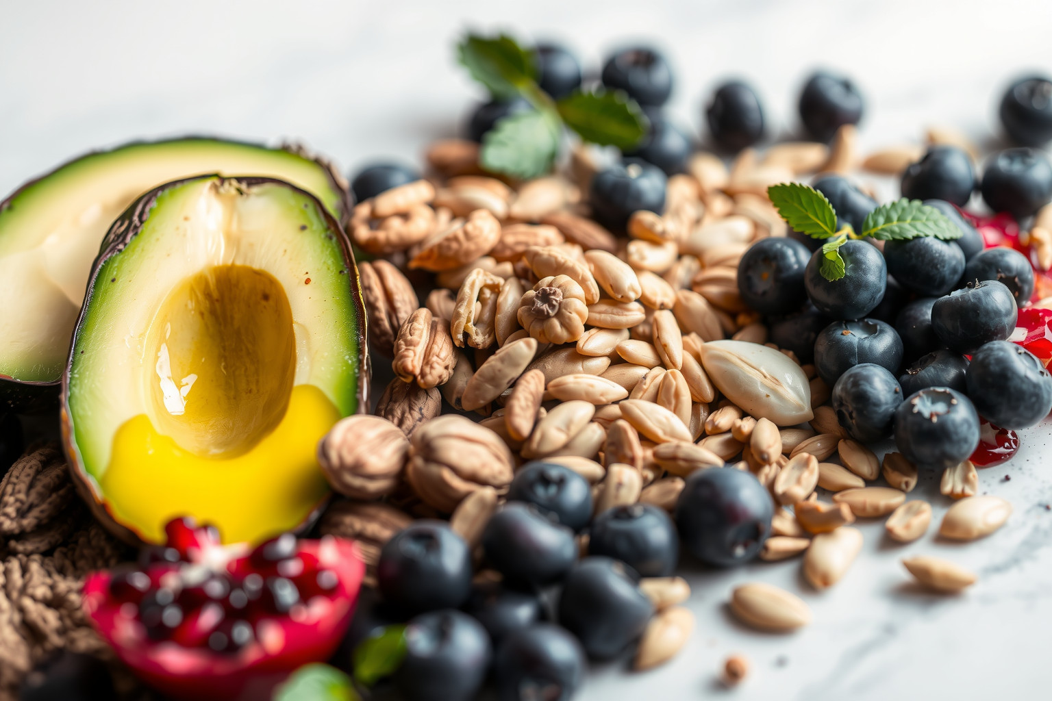 Gazdag zsírsavak és antioxidánsok segítik a bőr regenerációját.