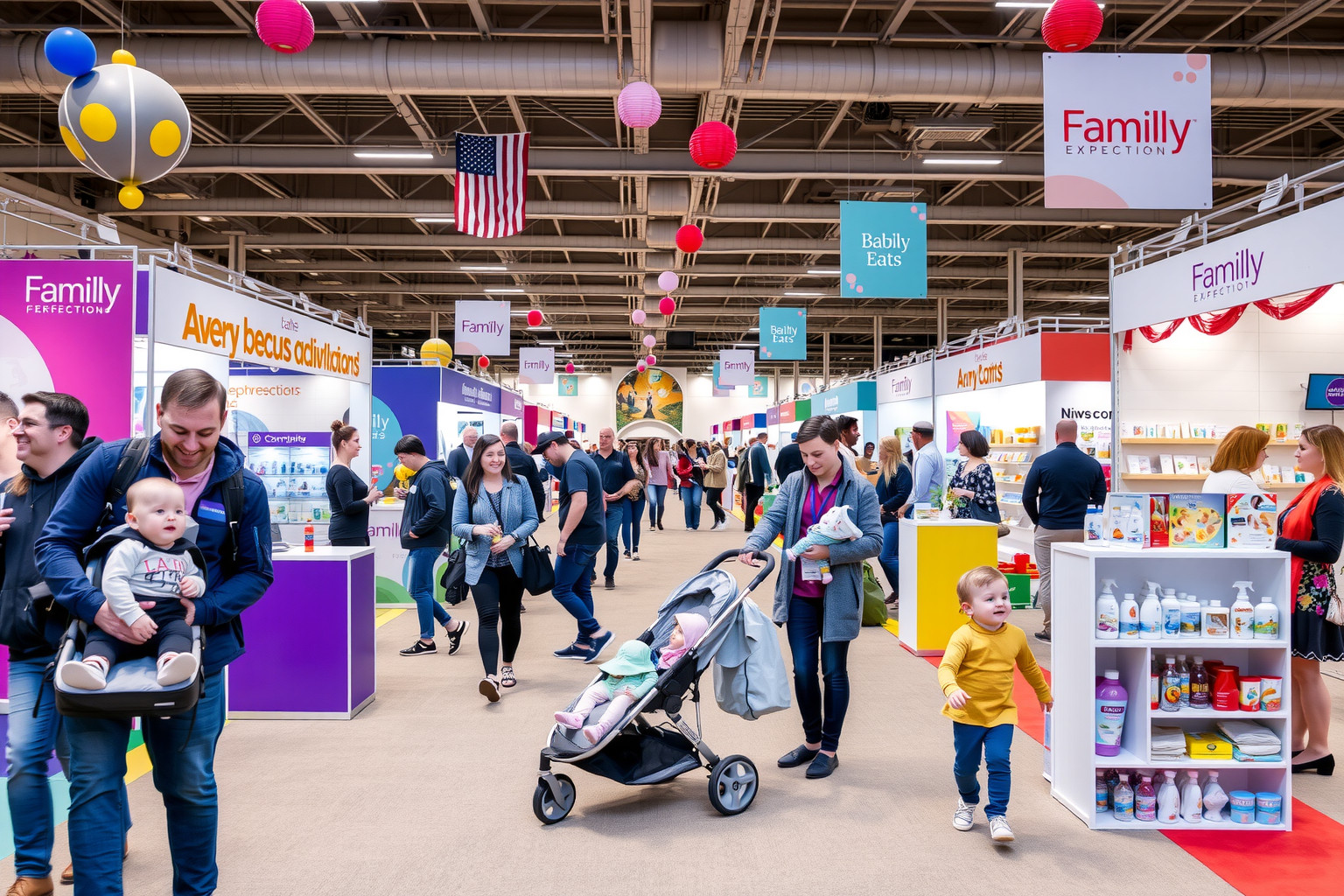 A Baby Expo évente több ezer családot lát vendégül.