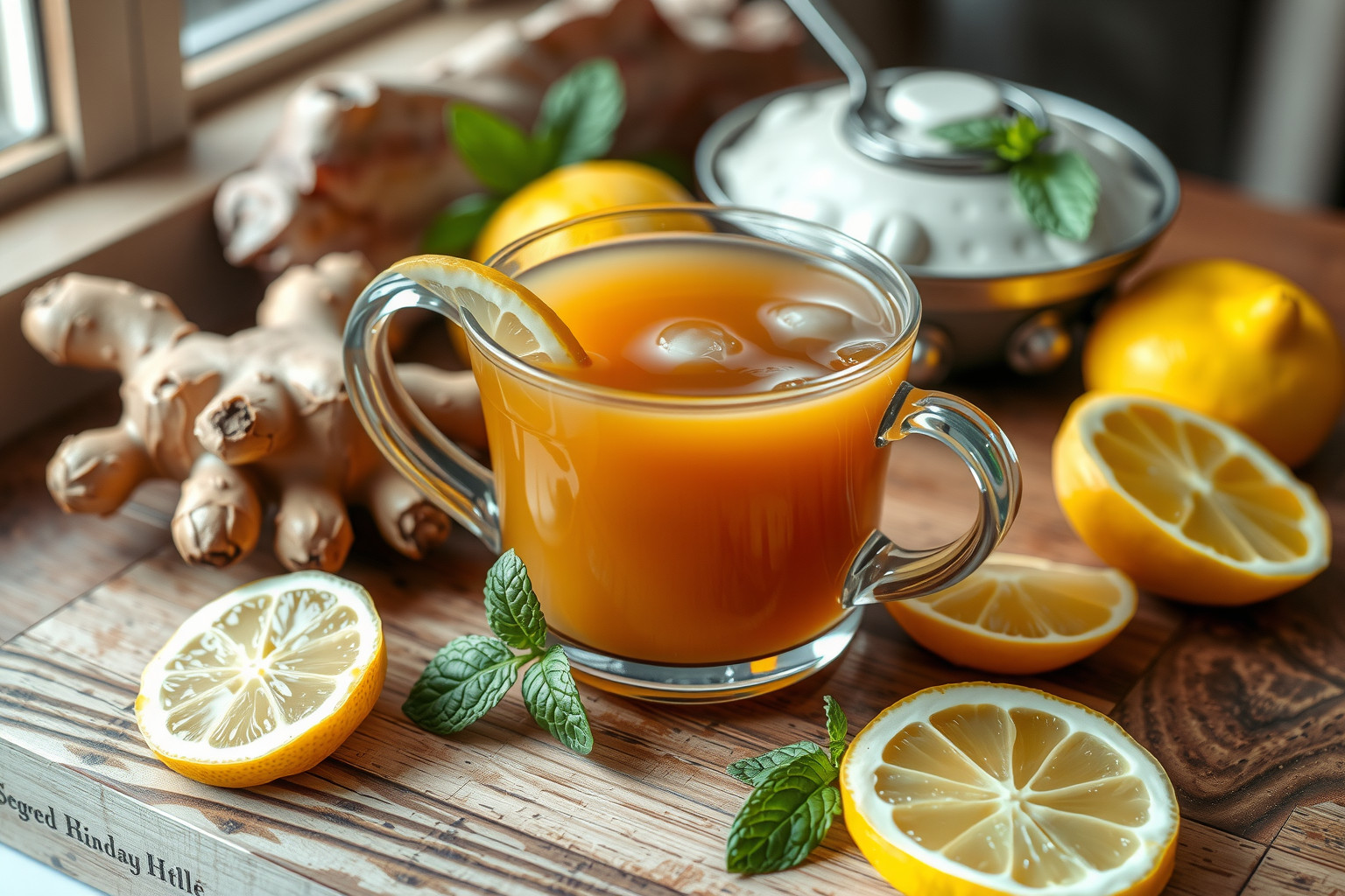 A gyömbértea természetes gyulladáscsökkentő, gyorsítja a felépülést.