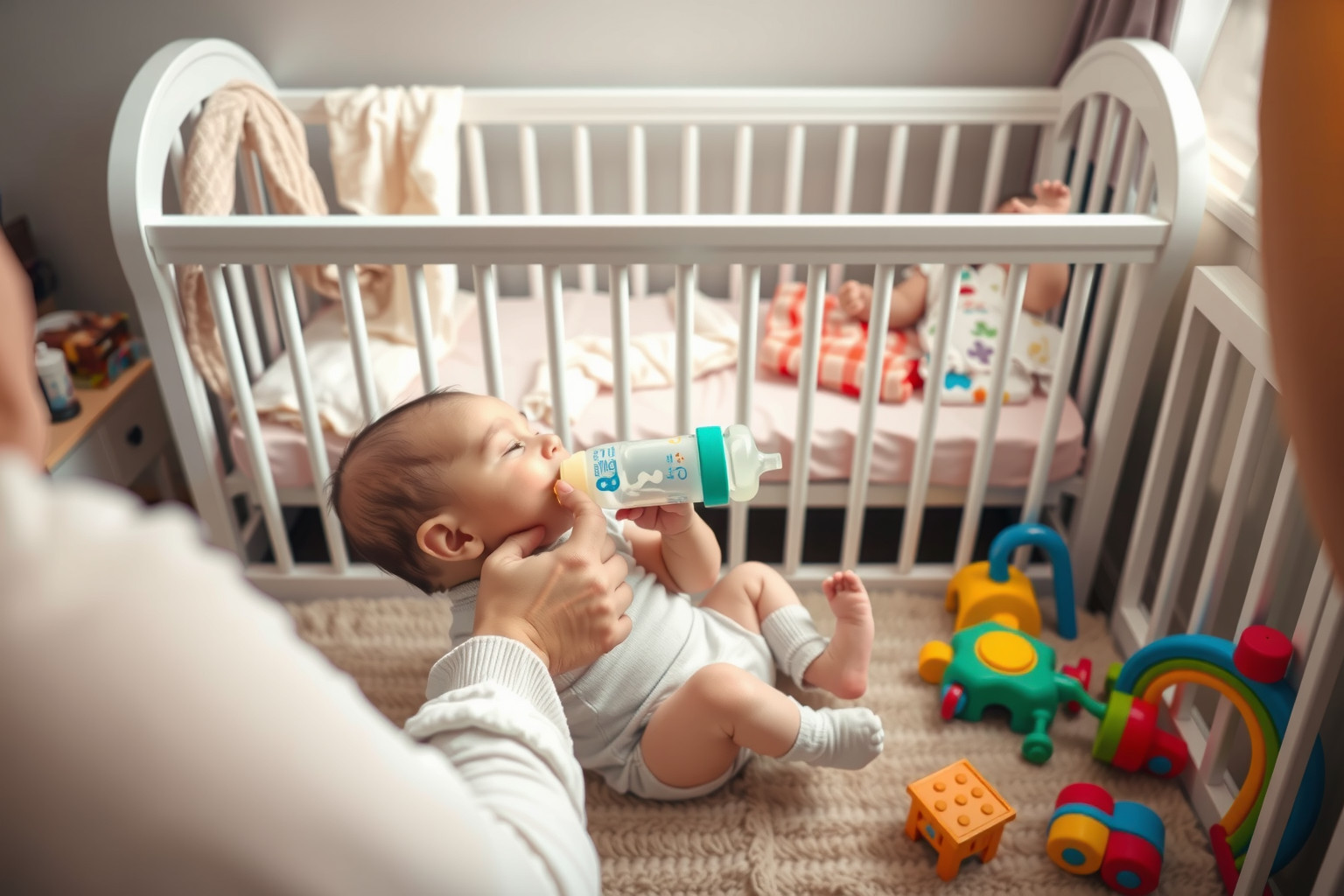 Az állandó napi rutin nyugtatja és biztonságérzetet ad a babának.
