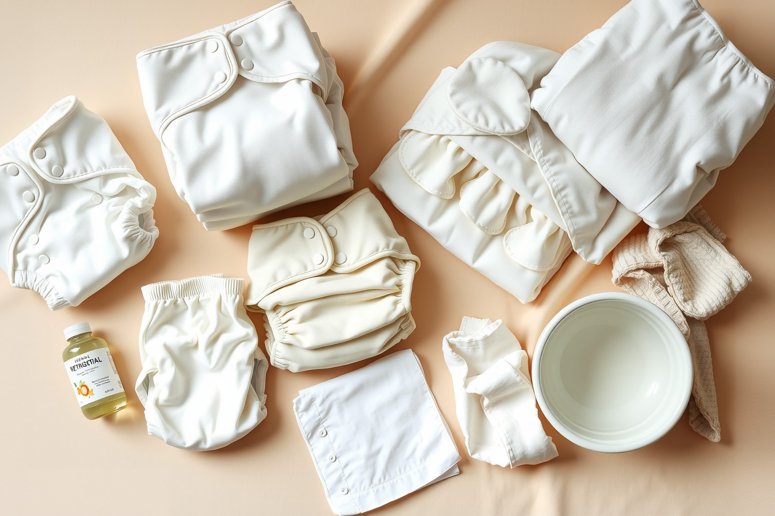 A textil pelenkák bőrbarátok, gazdaságosak és környezetbarátok.