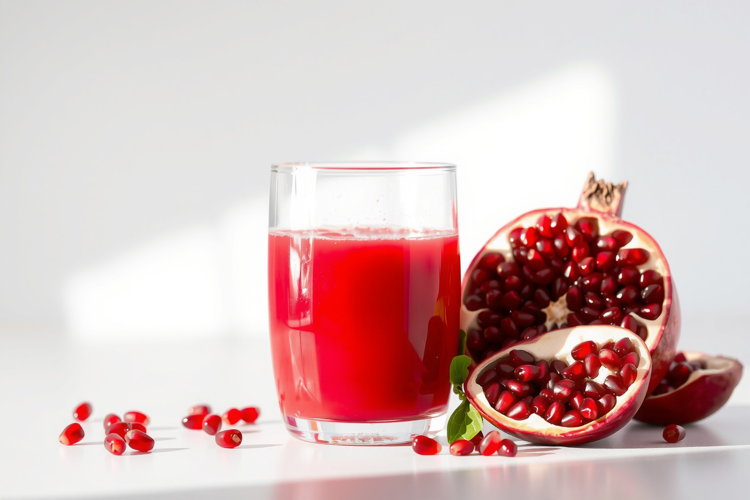 A gránátalmalé koncentráltabb antioxidánsokat tartalmaz, mint a gyümölcs.