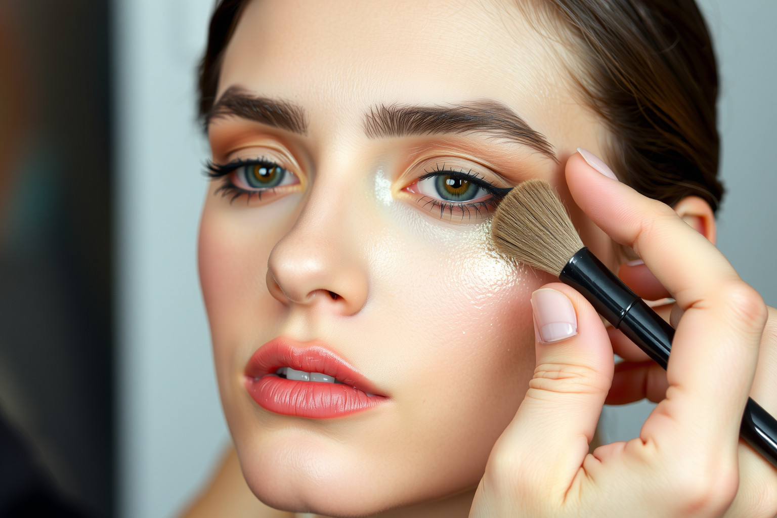 Kerülendő: túlzásba vitt highlighter túlzottan mű hatást kelt.