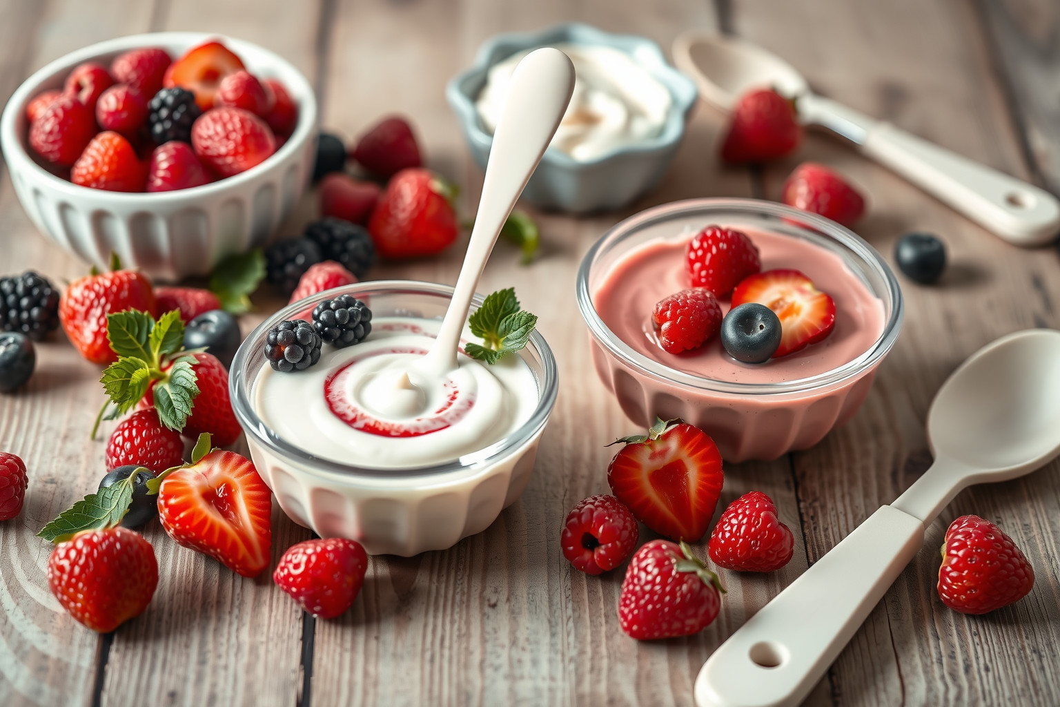 A gyümölcsös joghurt könnyű, tápláló kezdés a babának.