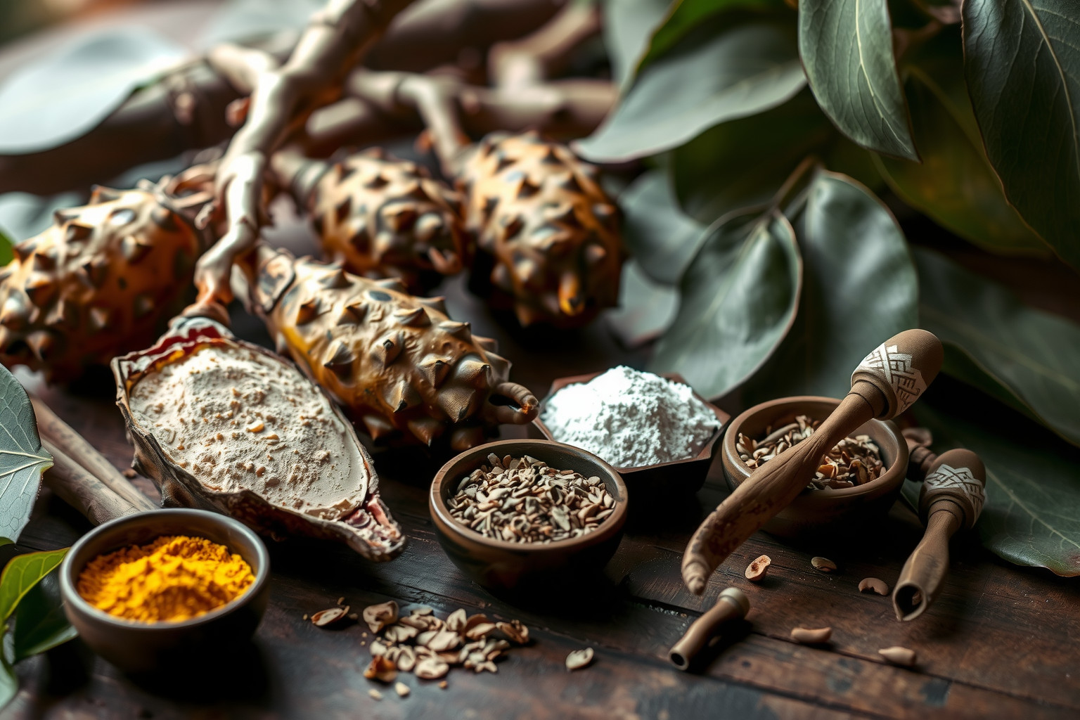 A baobab gyümölcs a hagyományos afrikai gyógyászatban immunerősítőként használatos.