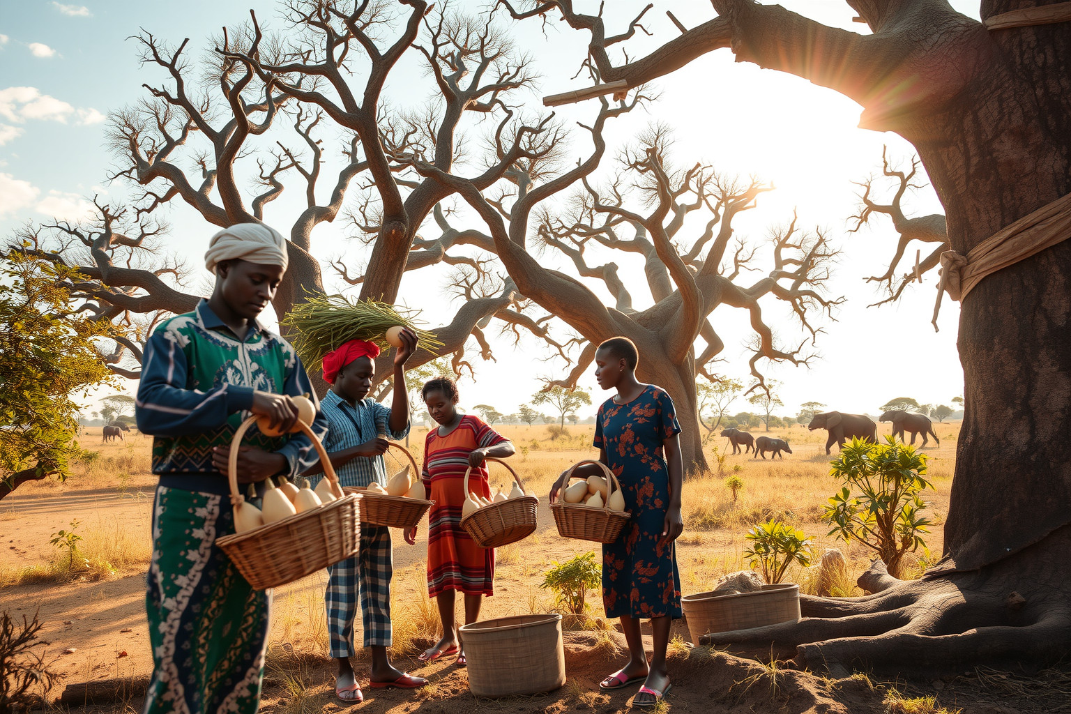 A fenntartható baobab-betakarítás erősíti az afrikai közösségeket.