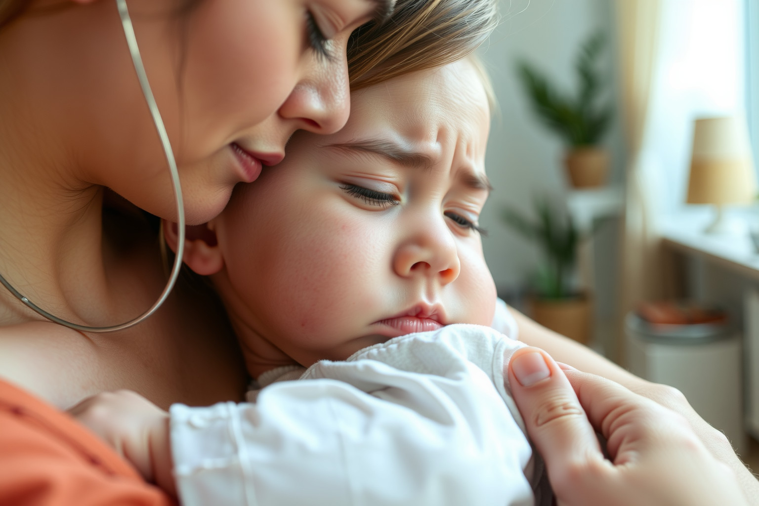 Az anyai stressz gyakran fejfájásban és szorongásban nyilvánul meg.