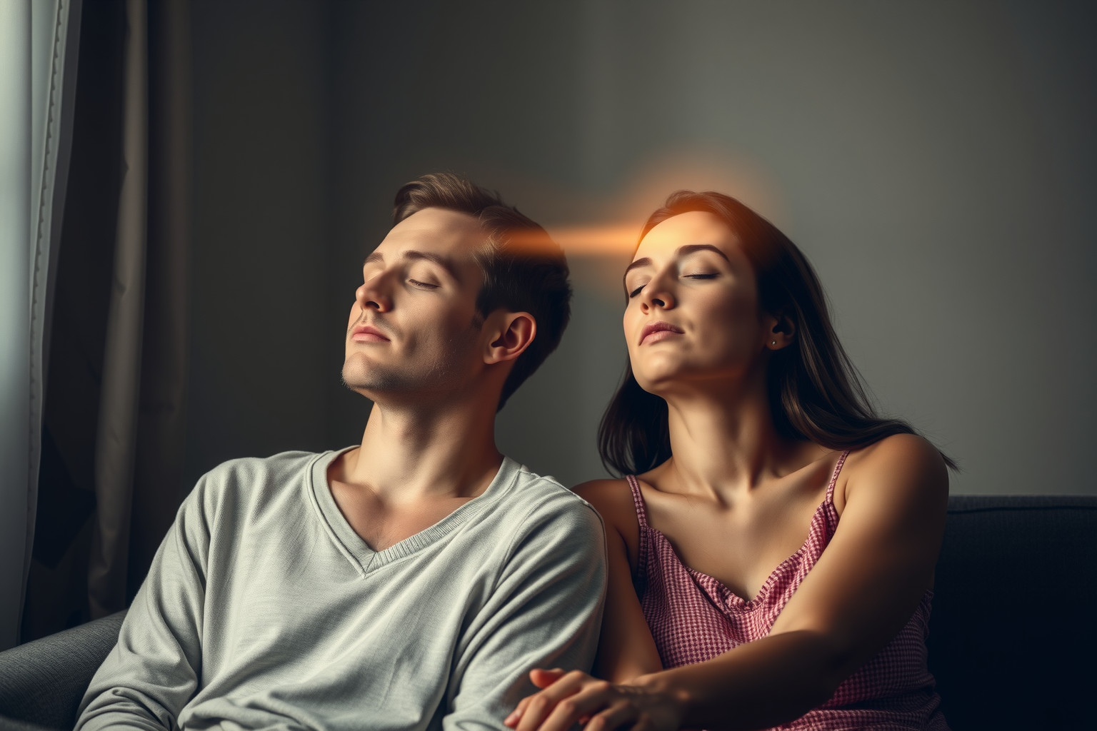 Az intuíció erősödése a partnered titkainak energetikai jeleit mutatja.