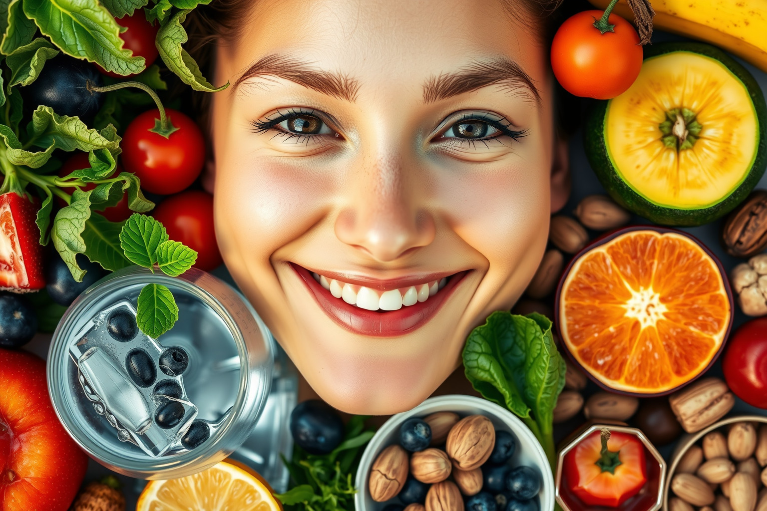 Az antioxidánsokban gazdag étrend védi a bőrt a károsodástól.