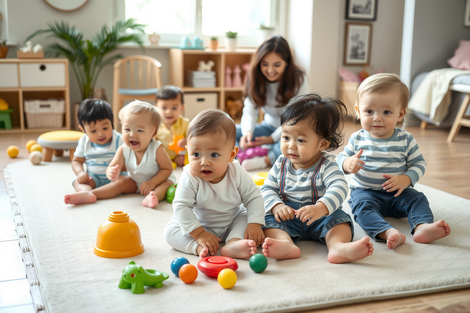 Mozgásos programok már 3 hónapos kortól fejlesztik a babákat.