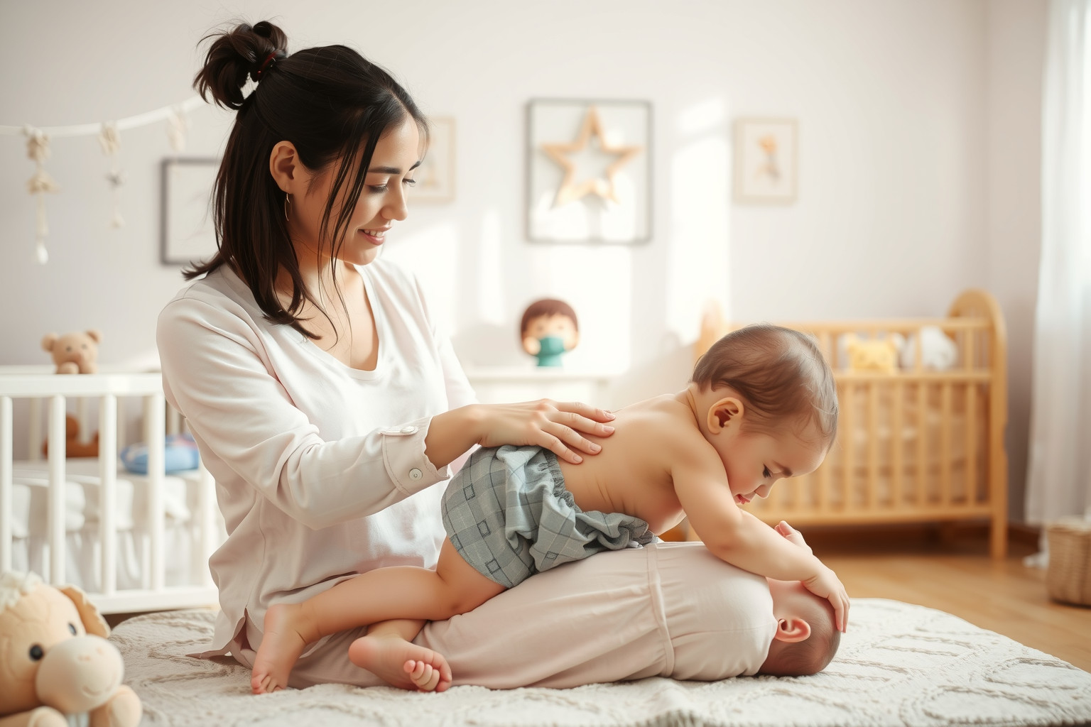 A babamasszázs erősíti a kötődést és csökkenti a stresszt.