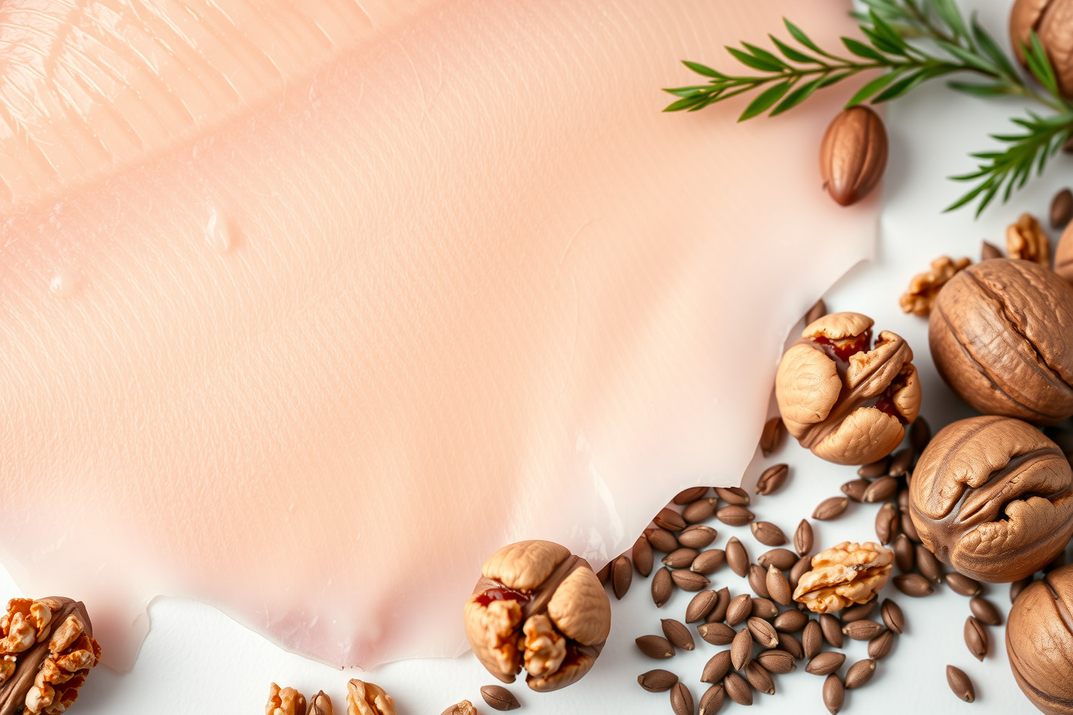 Az omega-3 zsírsavak csökkentik az akne gyulladását.