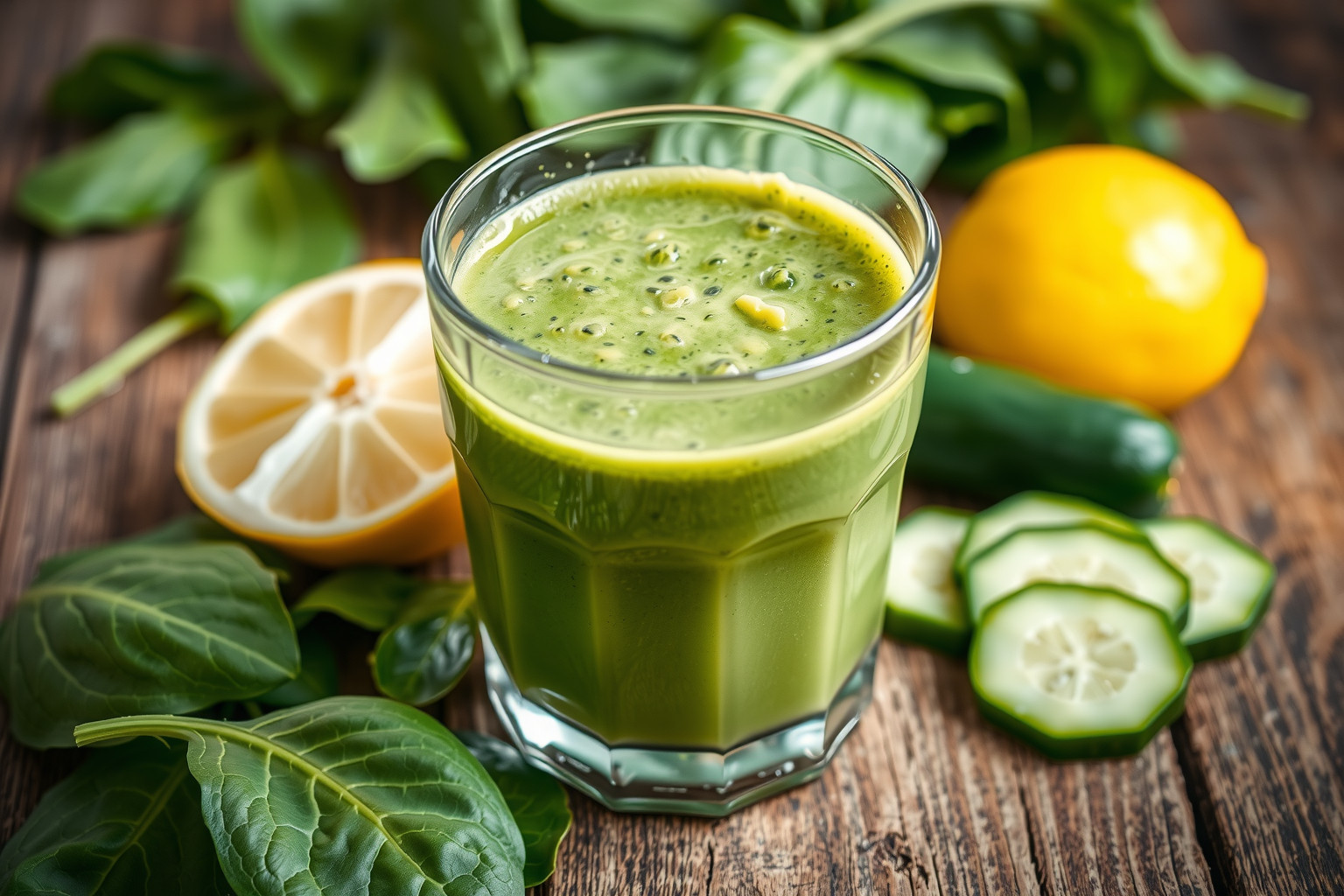 A hidratáló zöld smoothie mélyen táplálja a száraz bőrt.