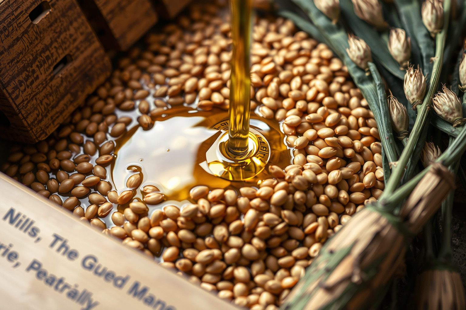 A hidegen sajtolt lenmagolaj megőrzi az értékes omega-3 zsírsavakat.