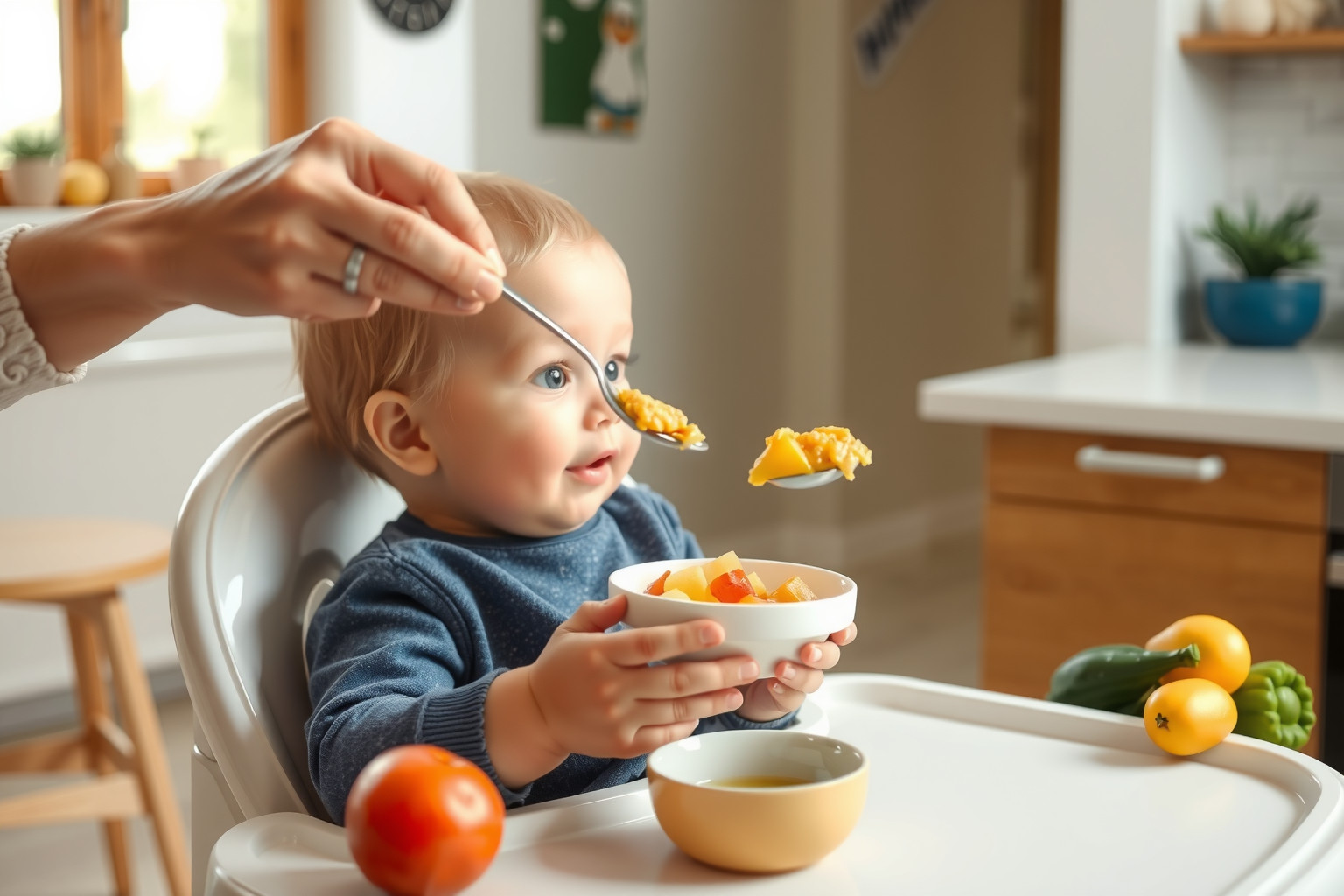Az allergén ételek korai, fokozatos bevezetése csökkentheti az allergia kockázatát.