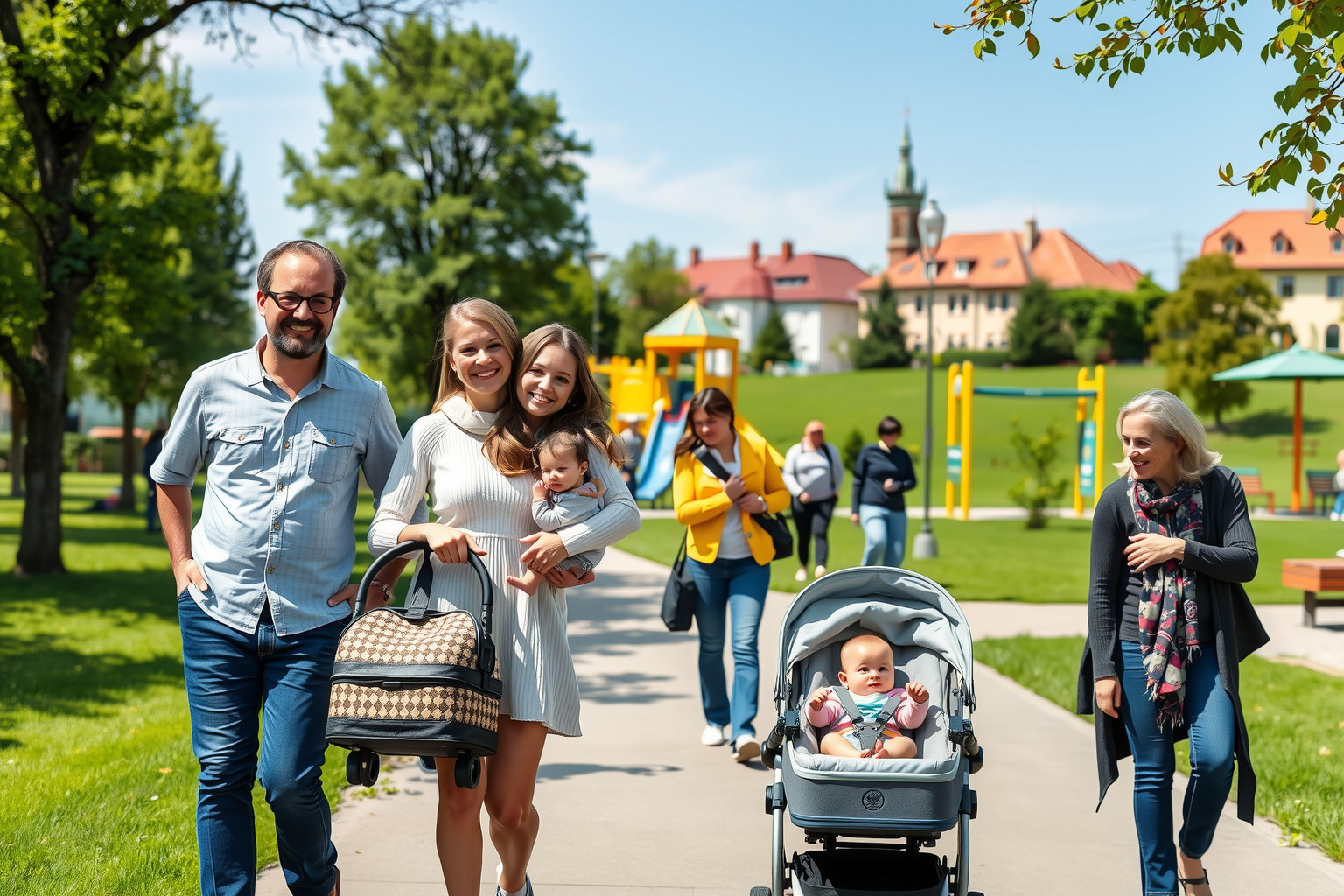 Bababarát települések növelik a családok életminőségét és összetartását.