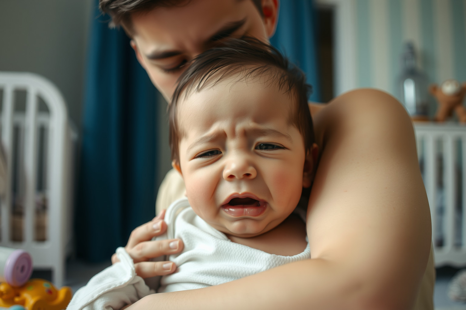 A reflux és ételérzékenység gyakran összefügg a baba sírásával.