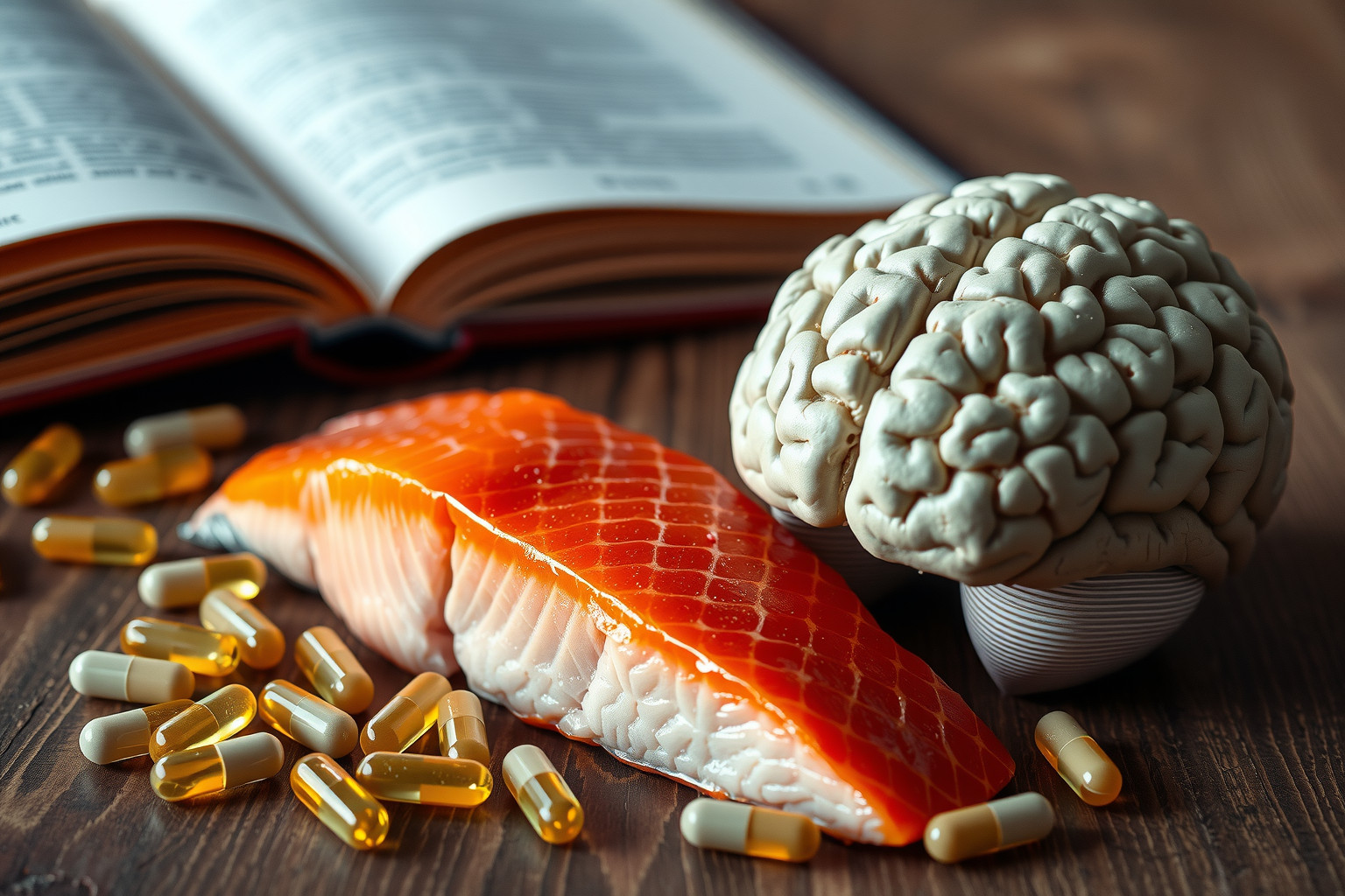 Az omega-3 javítja az agy tanulási folyamatait és memóriáját.