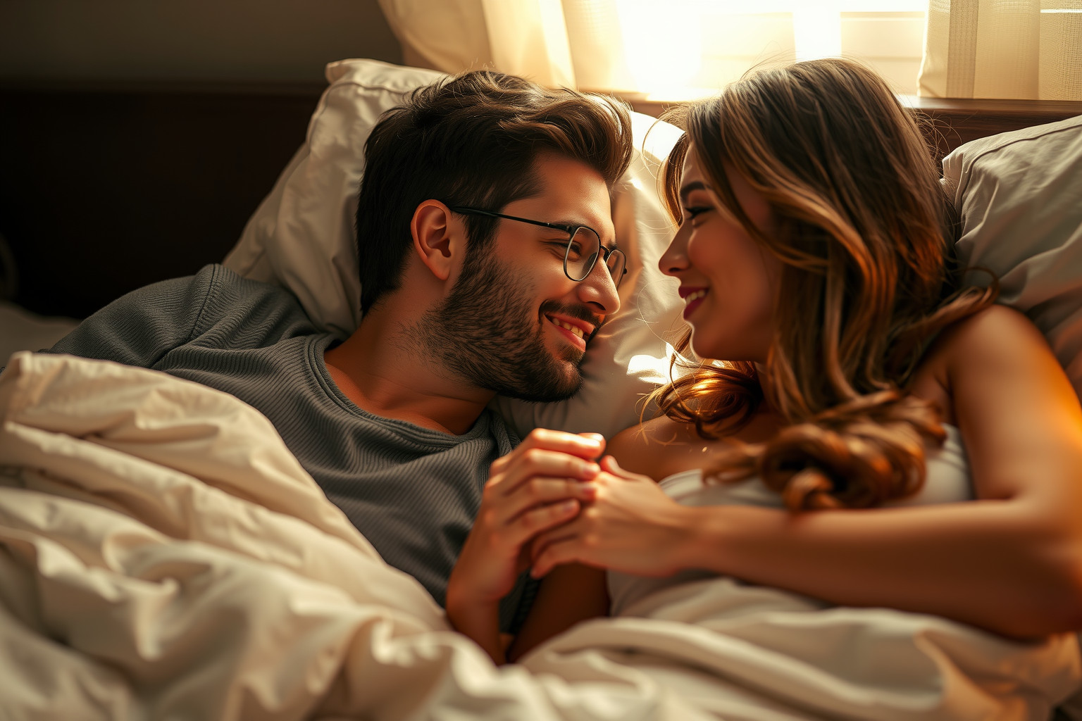 A nyíltabb kommunikáció az érzelmi intimitás kulcsa lefekvés után.