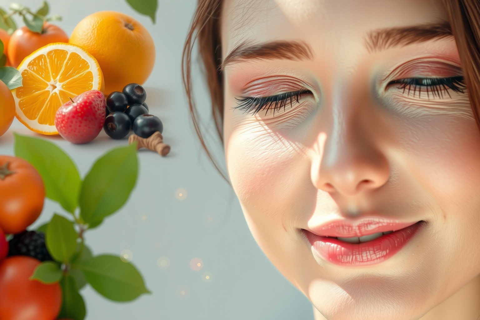 A C-vitamin fokozza a bőr ragyogását és fiatalosságát.
