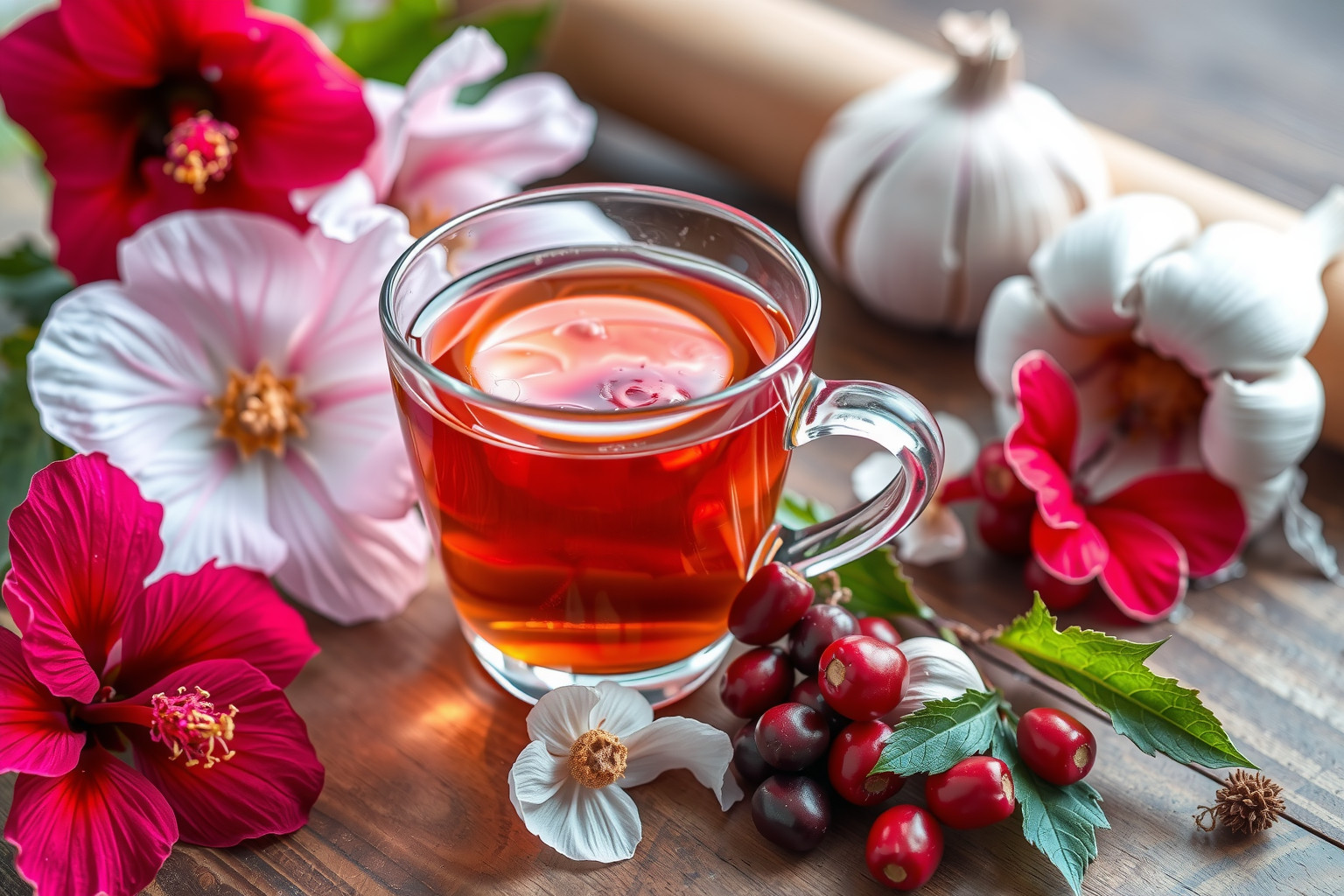 A hibiszkusztea hatásosabb vérnyomáscsökkentő, mint a fokhagyma.