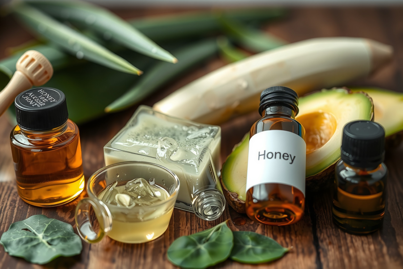 A méz antioxidánsai mélyen hidratálják és táplálják a bőrt.