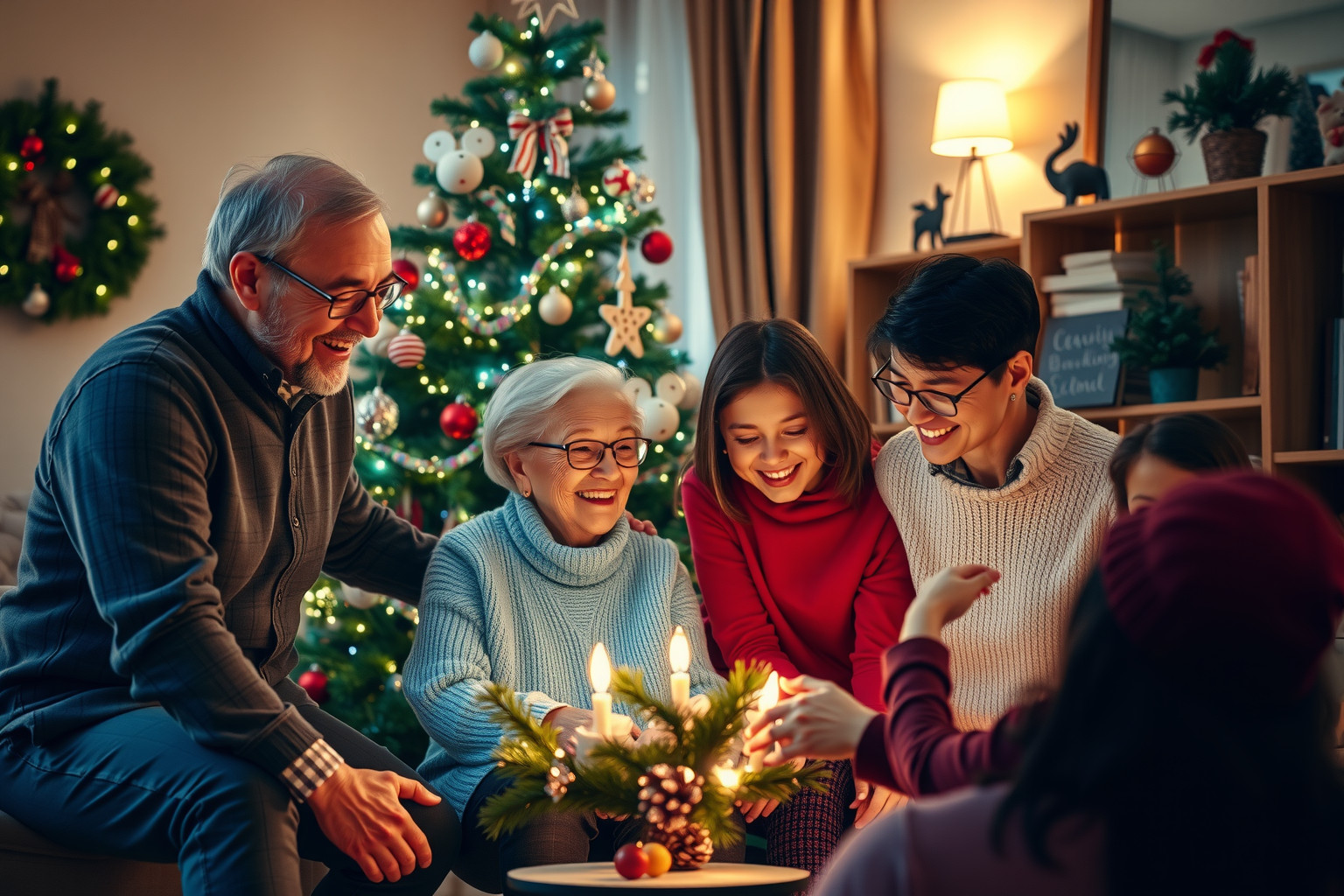 A karácsonyi hagyományok erősítik a családi összetartozást és értékeket.