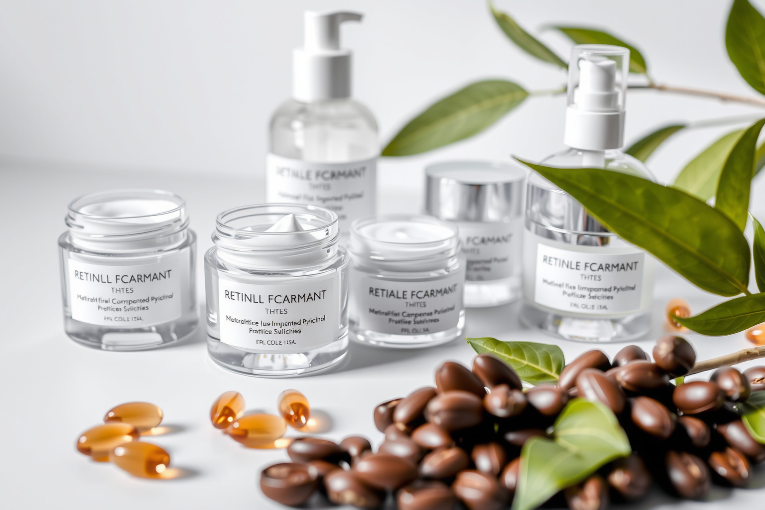 A retinol serkenti a kollagéntermelést, csökkentve a ráncokat.