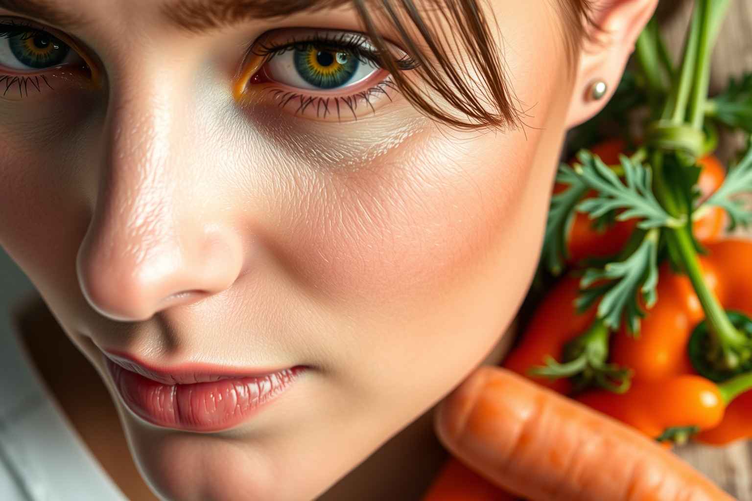 Az A-vitamin segít kiegyenlíteni a bőr pigmentációját természetesen.
