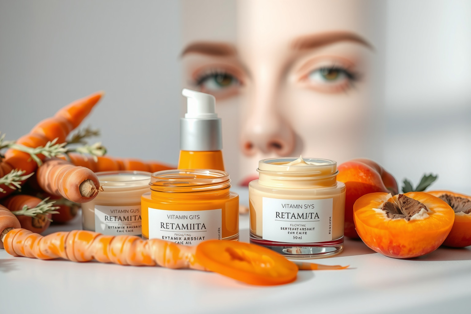 A retinol serkenti a kollagéntermelést és bőrmegújulást.